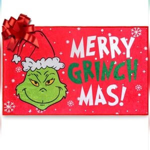 Indoor Soft Grinch Welcome Mat 27x18 Inch, the Grinch Door‎ Mat